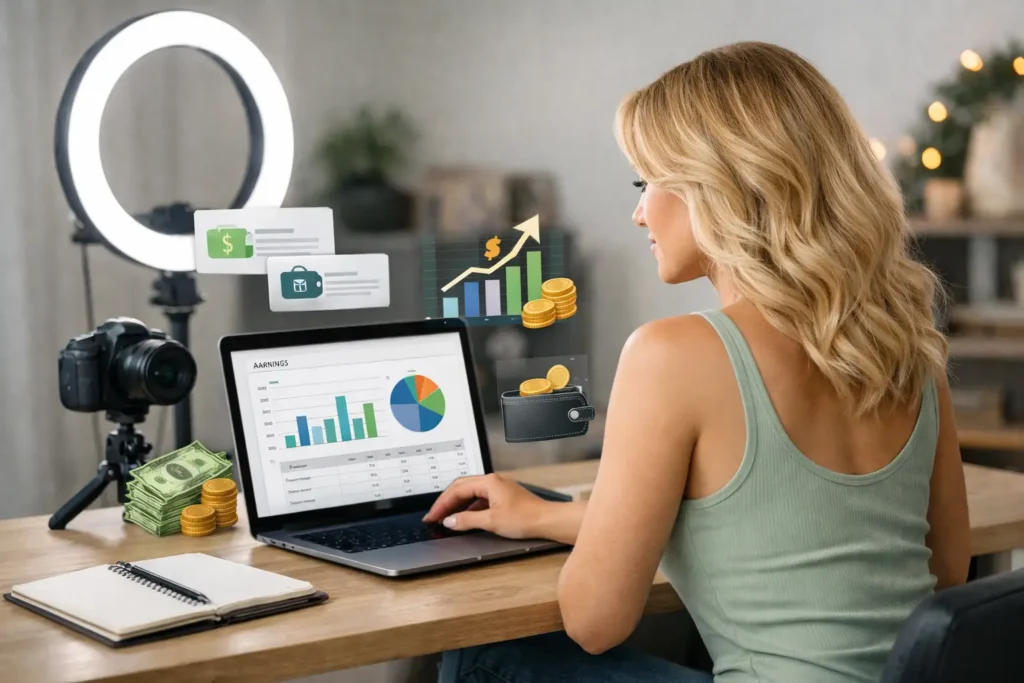 A New Cam Model Earnings Example for Beginners