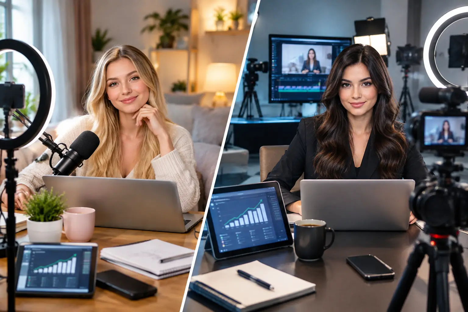 Home Camming Versus Studio Work: Which Pays?