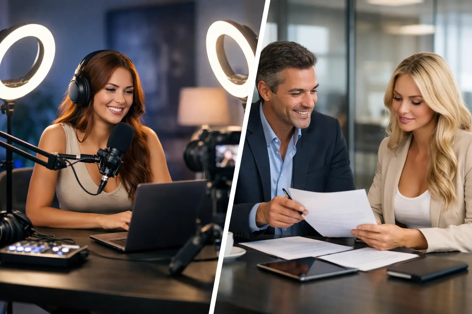 Independent Camming Versus Agency Representation