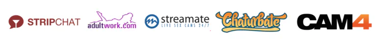 Webcam platform logos